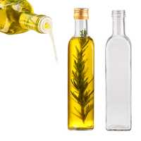 5x Butelka MARASCA 500 ml na oliwę ocet + nakrętka z DOZOWNIKIEM