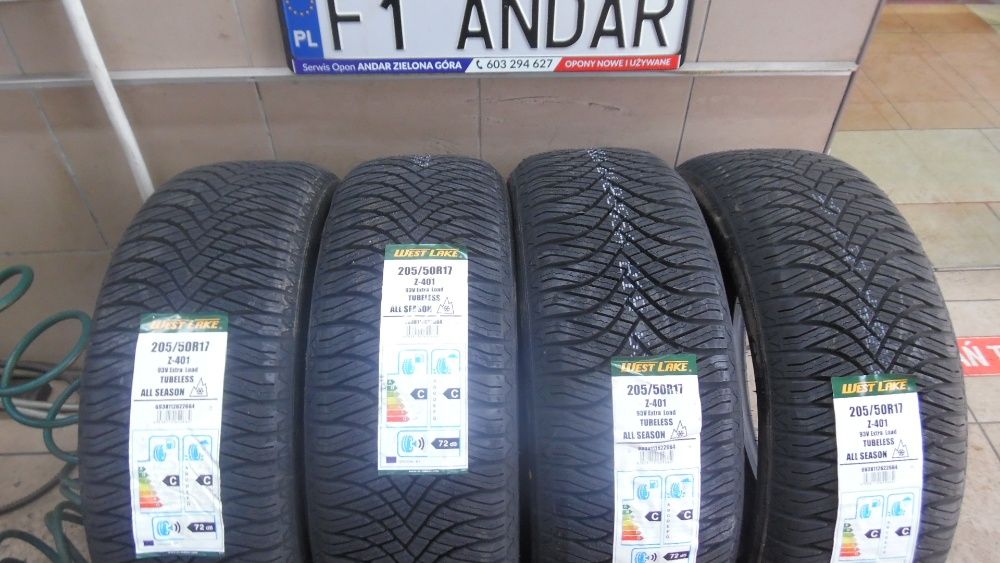Nowe 205/50R17 WEST LAKE Z-401 , XL , Opony Całoroczne , Warto , ANDAR