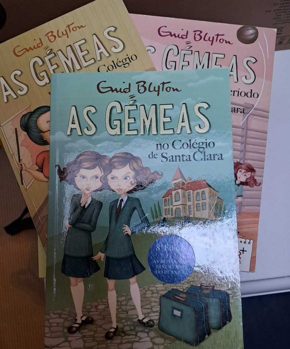 Livros da coleção "As Gémeas", Enid Blyton