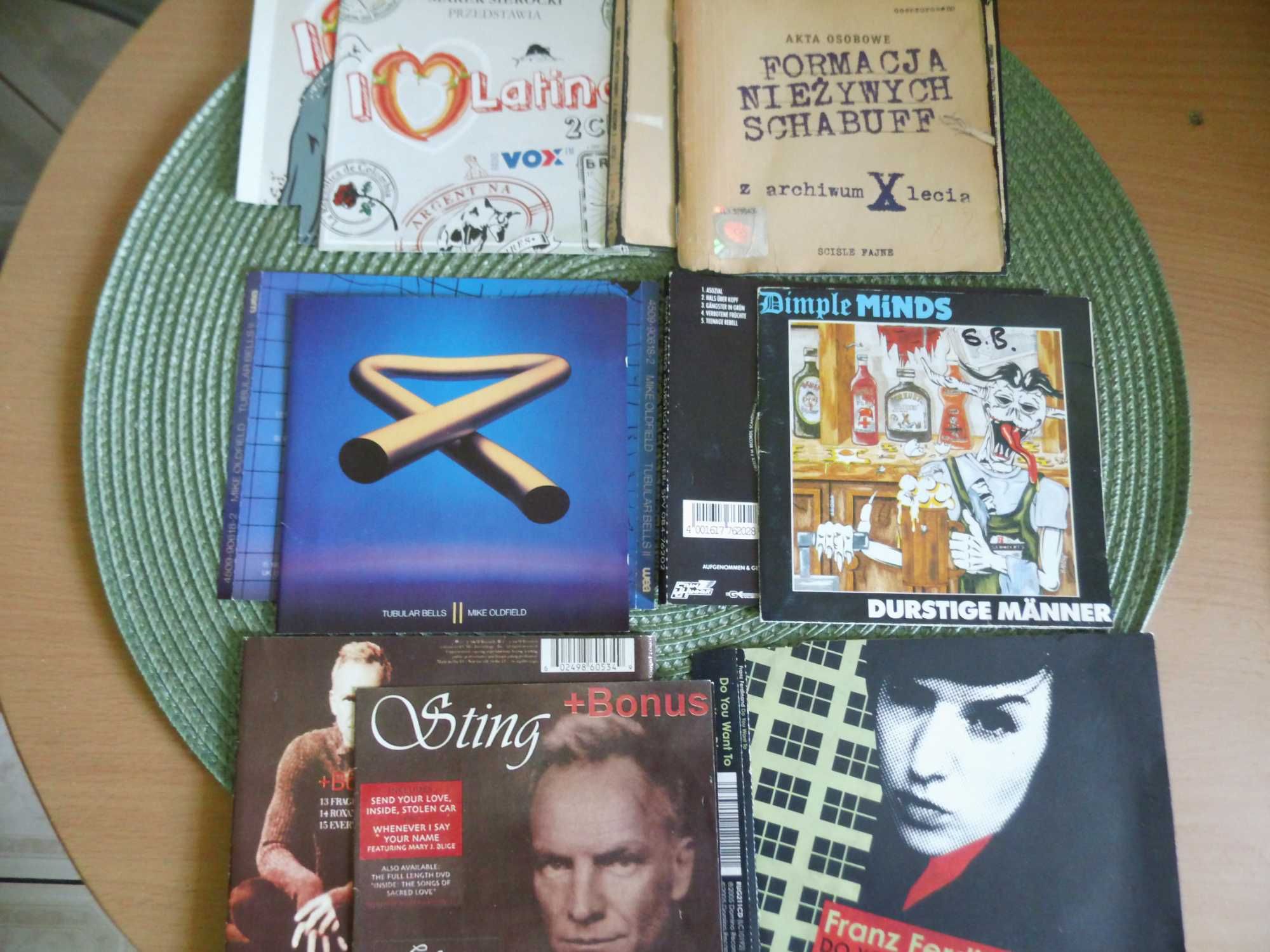Pudelka i okladki do plyt cd voo voo mike oldfield itd
