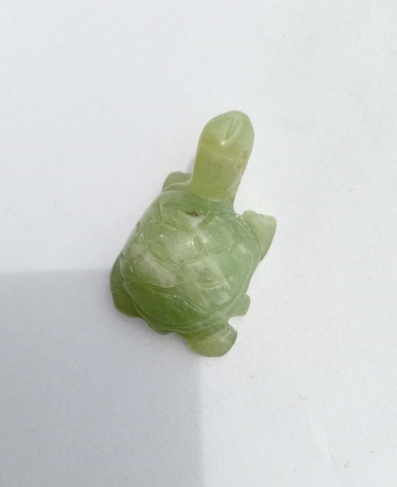 Кулон вінтаж підвіска (сувенір) Черепашка Натуральний камінь онікс №1