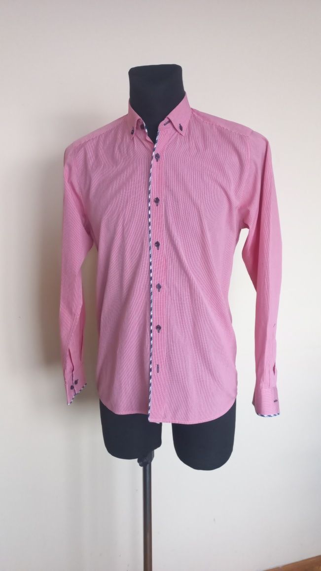 elegancka pięknie wykończona męska koszula Thomas Waxx superfine shirt