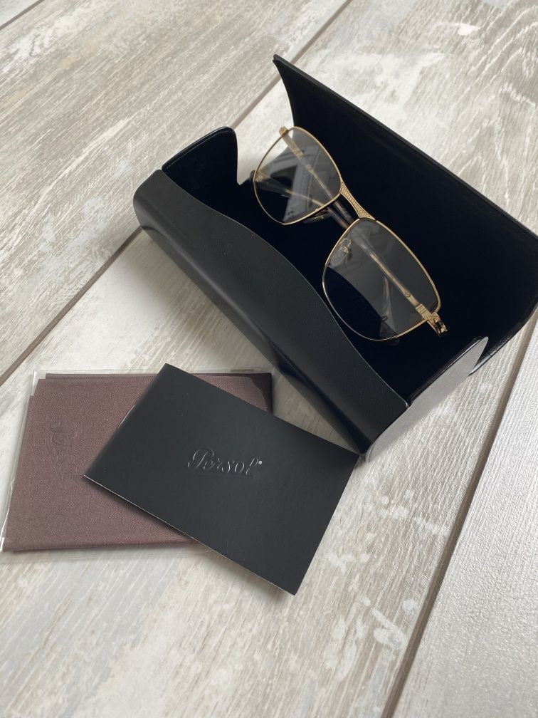 Чоловічі оправи для окулярів в колорі Gold 1001-V 515 Persol !
