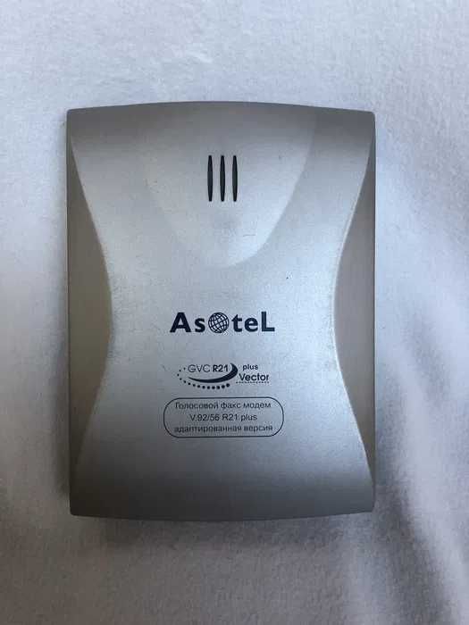 ASOTEL PT-3120 (зовнішній голосовий факс-модем V.92/56 R21 plus)