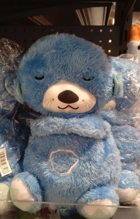 Niebieska wydra szumis oddychający dla dzieci