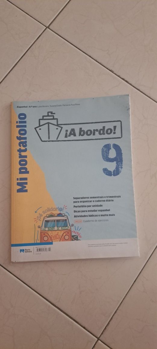 Caderno de atividades de espanhol ¡A bordo! 9 ano Novo