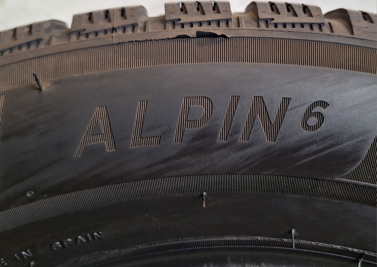 Opony Całoroczne 17 Michelin Alpin 6 225/55R17 Komplet