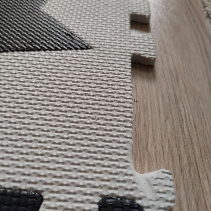 Mata piankowa, gwiazdki czarne i białe, 20 elementów