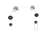 Uchwyt wieszak slim do telewizora 37-70'' 50 kg Maclean MC-557