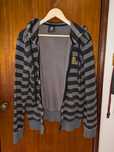 Casaco / hoodie skull riscas L