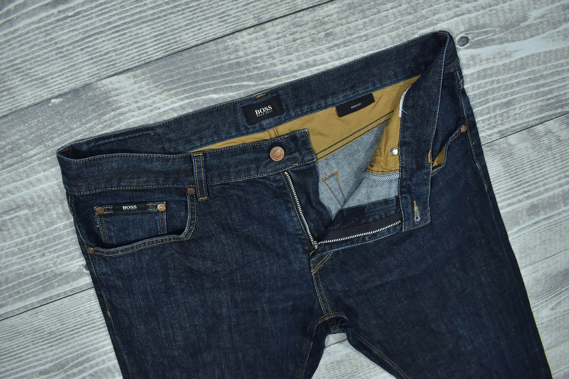 Męskie Spodnie Jeansowe W36 L32 Stretch Hugo Boss