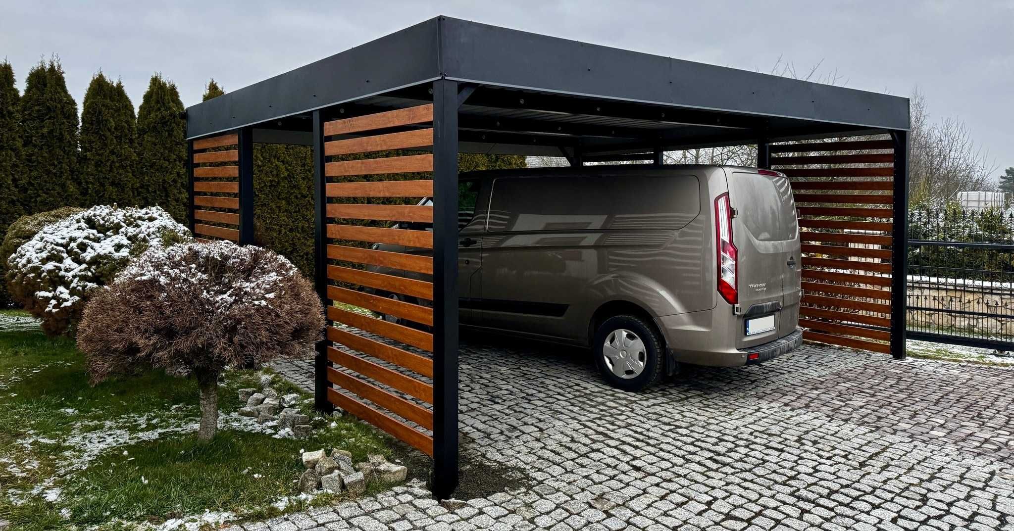 Carport 6x6 6x3 Wiata Samochodowa Altana Metalowa