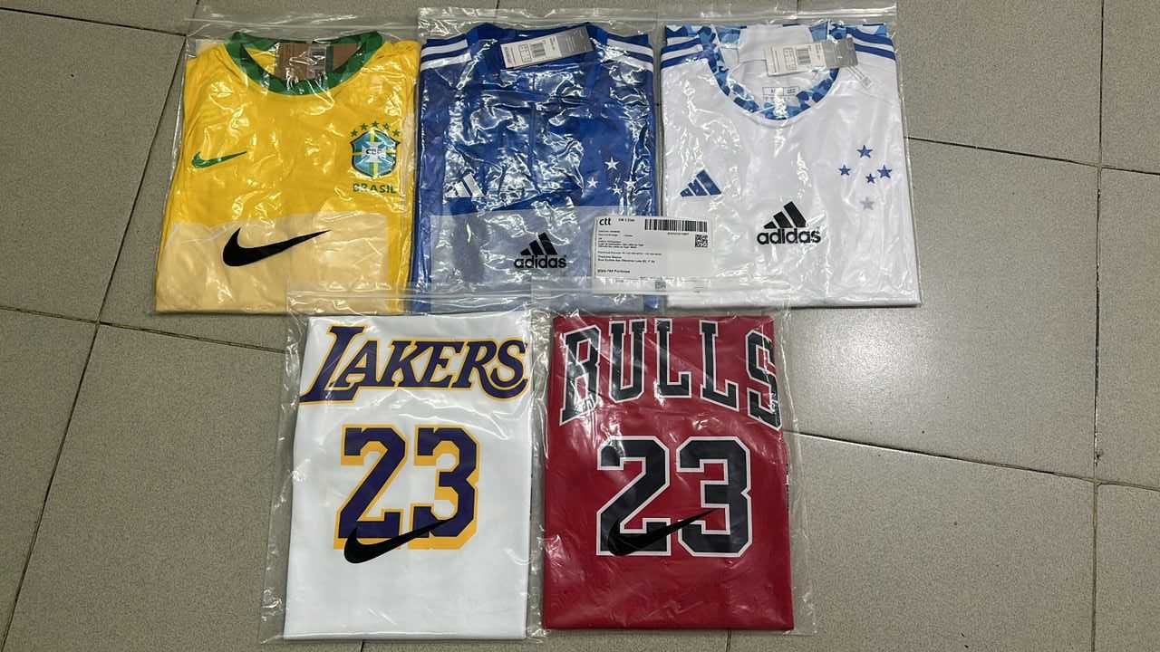 Camisolas de futebol( trabalhamos com revenda)