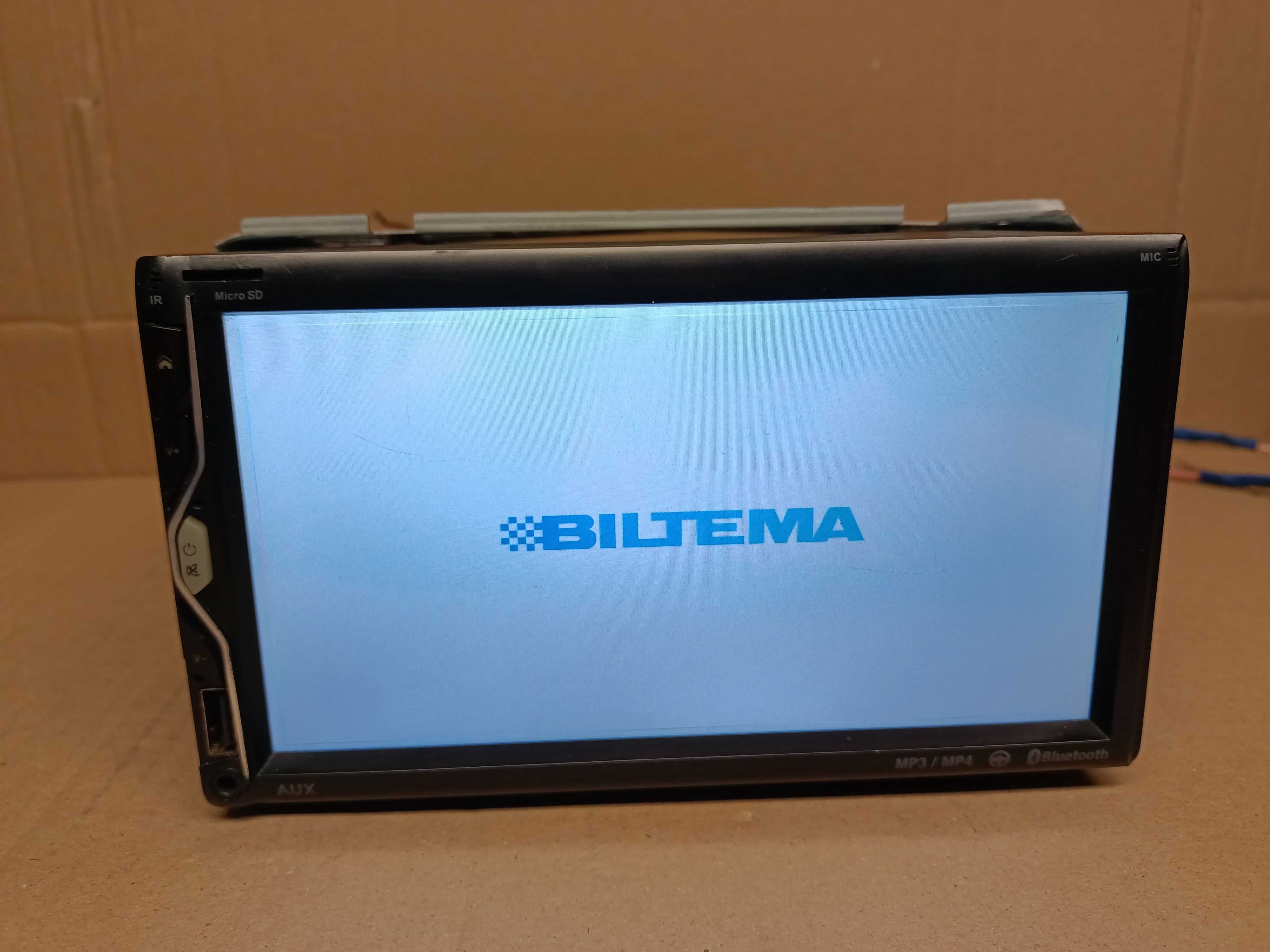 Radio 2 Din Biltema 24-602 USB Bluetooth