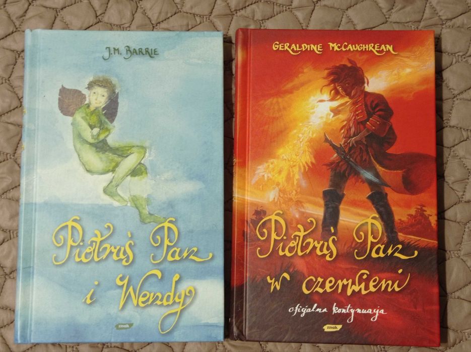 Piotruś Pan i Wendy + W czerwieni Znak Michał Rusinek