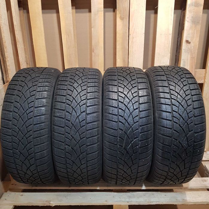 Dunlop WinterSport 205/55/16 7мм+6мм Шини Зимові комплект 4шт з Європи