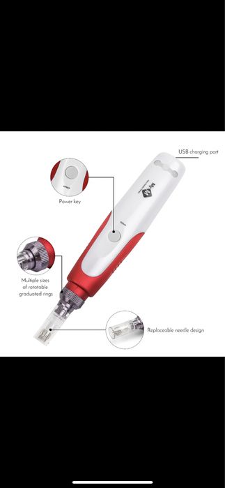 Caneta dermapen micro-agulhamento