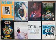 DVD Led Zeppelin / Pink Floyd / Radiohead etc