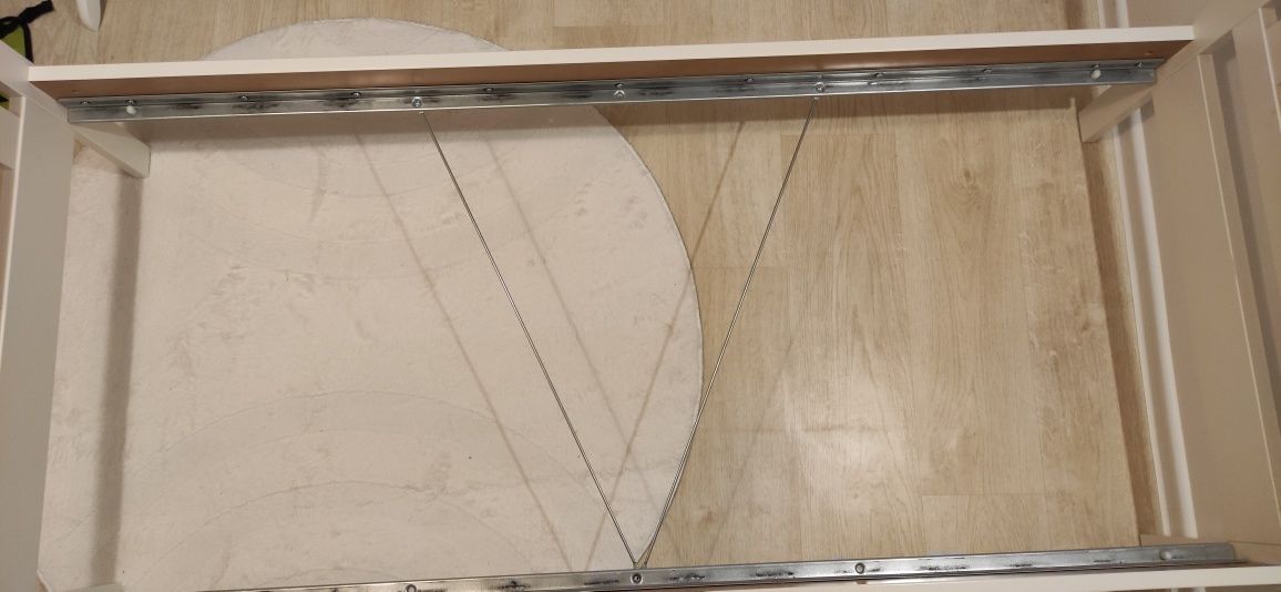Łóżko dziecięce IKEA KRITTER + stelaż LUROY