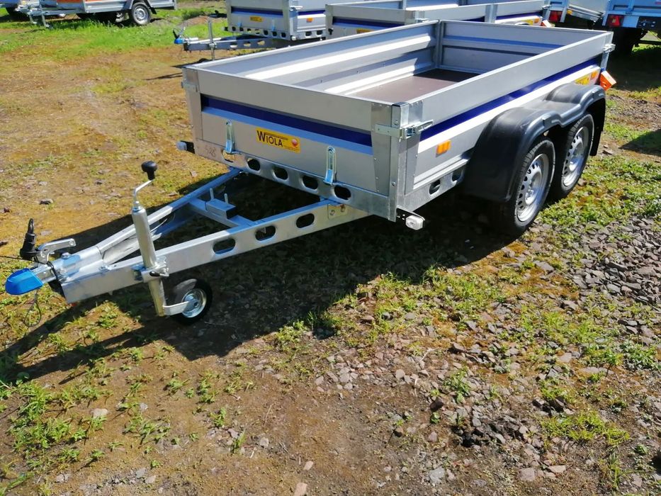Wiola KRAKUS PLUS  Przyczepa lekka MOCNA SPAWANA RAMA 252x132x38 RATY DOSTAWA