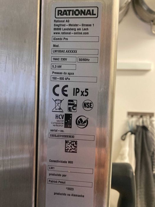 Forno Rational iCombi Pro (como novo)