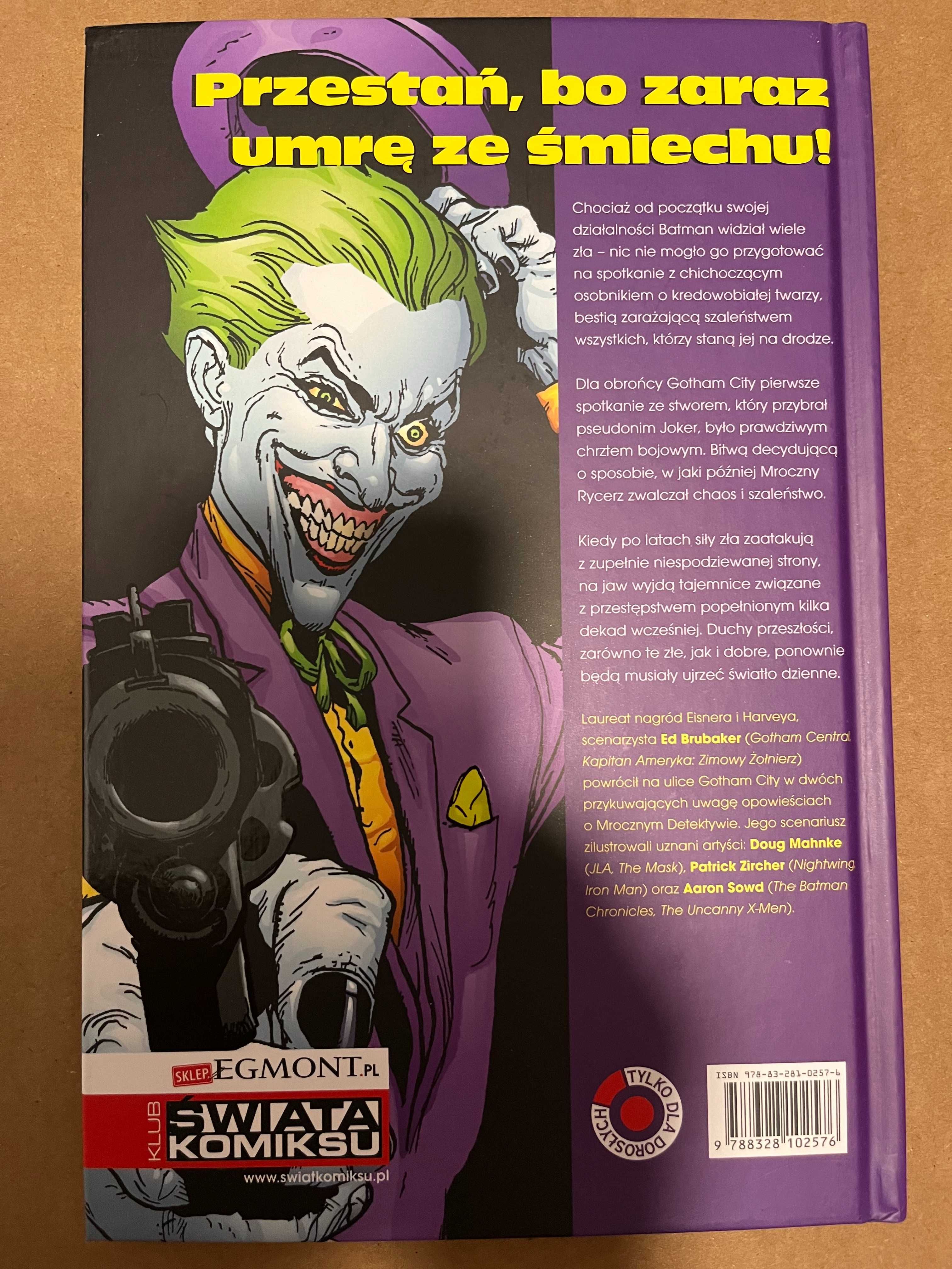 Batman Człowiek który się śmieje stan idealny
