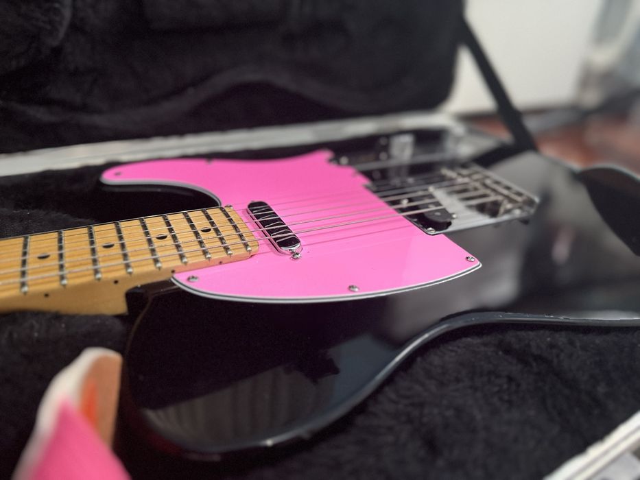 Guitarra Fender televaster  American Standard  MN BK