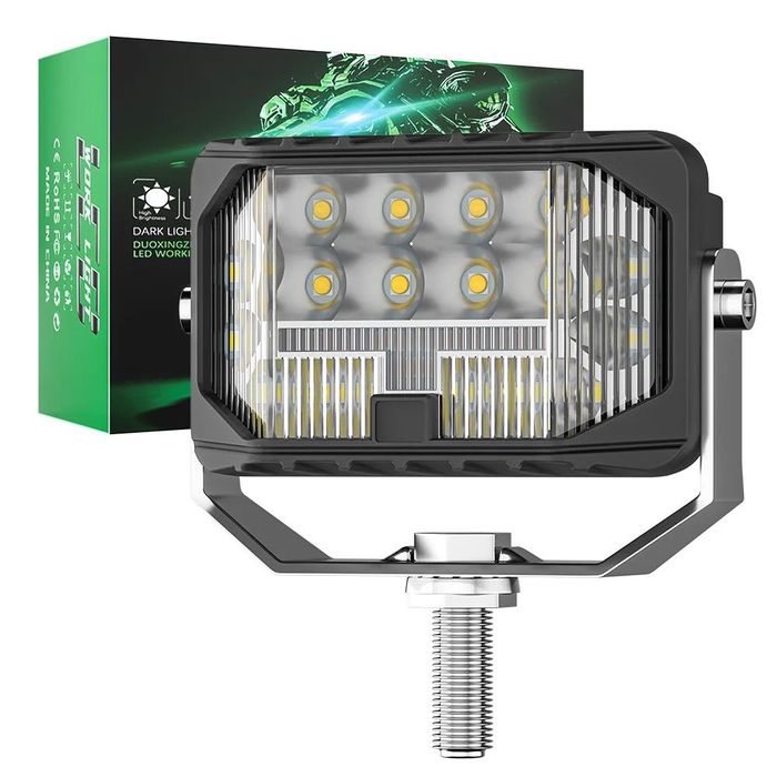 Lampa robocza LED bardzo mocna i duży kąt świecenia Flood+Slot+DRL