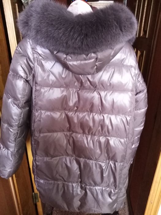 Пуховик с шикарным мехом