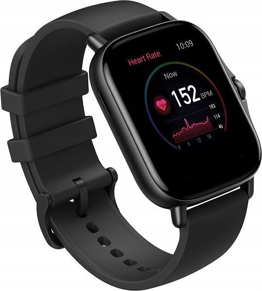 uszkodzony smartwatch amazfit gts2 czarny opis mierzenie bpm
