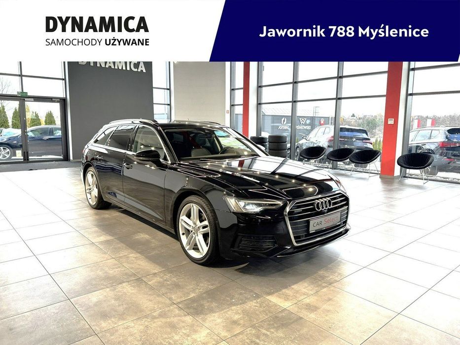 Audi A6 Avant 40TDI mHEV 204KM S-tronic quattro 2019 r., salon PL, hak, alufelgi 20