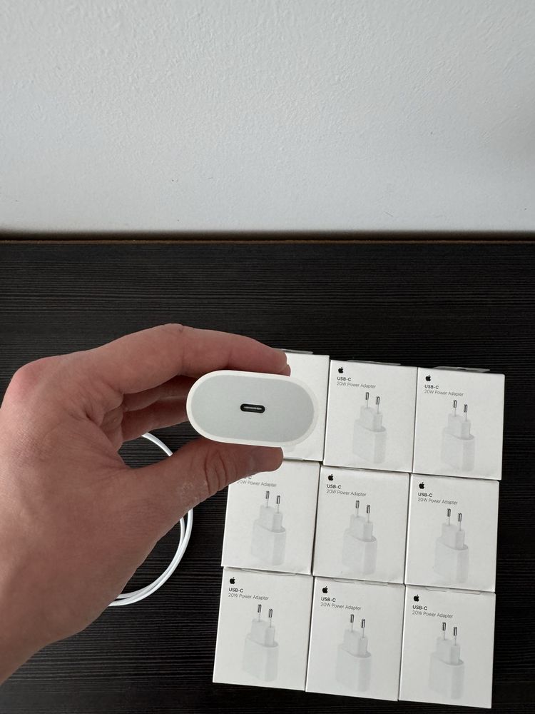 Зарядка для iPhone Швидкісна зарядка Блок 20W USB-C + кабель лайтинг