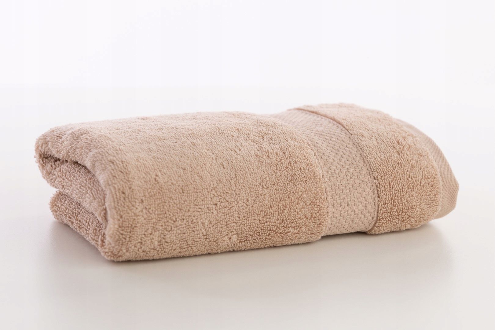 Ręcznik Opulence 40x60 beżowy frappe z bawełny egipskiej 600 g/m2 Nefr