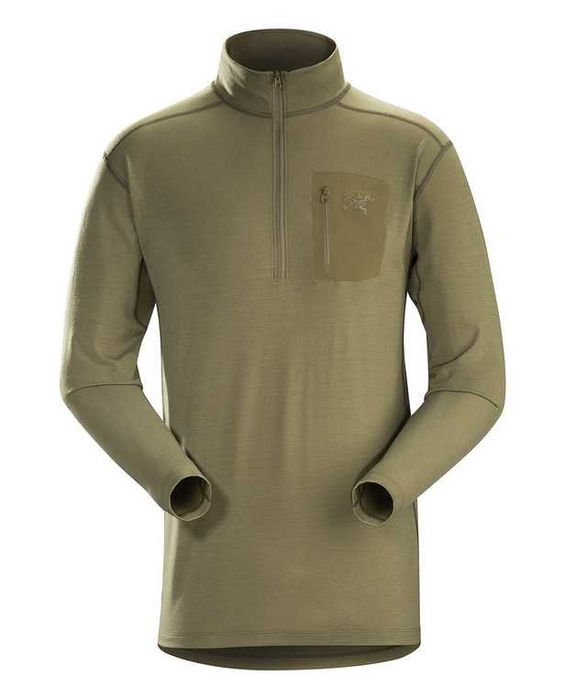 Arcteryx LEAF . Koszulka Cold WX Zip Neck AR. XL. Nowy. Crocodile.