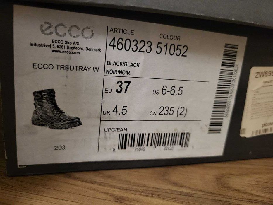 Чоботи Ecco  розмір 37