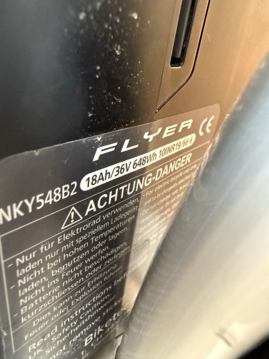 648Wh / 1500 przebieg Rower Elektryczny FLYER RS Gazelle Panasonic XT