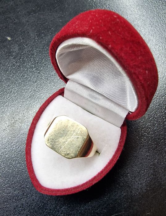 ZŁOTY sygnet 14K pr.585 rozm.18 Komis Madej Sosnowiec