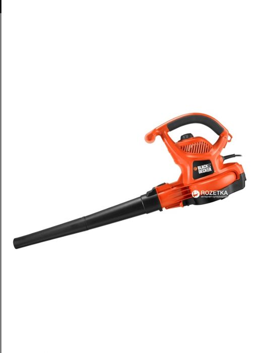 Садовый пылесос Black Decker для листьев.