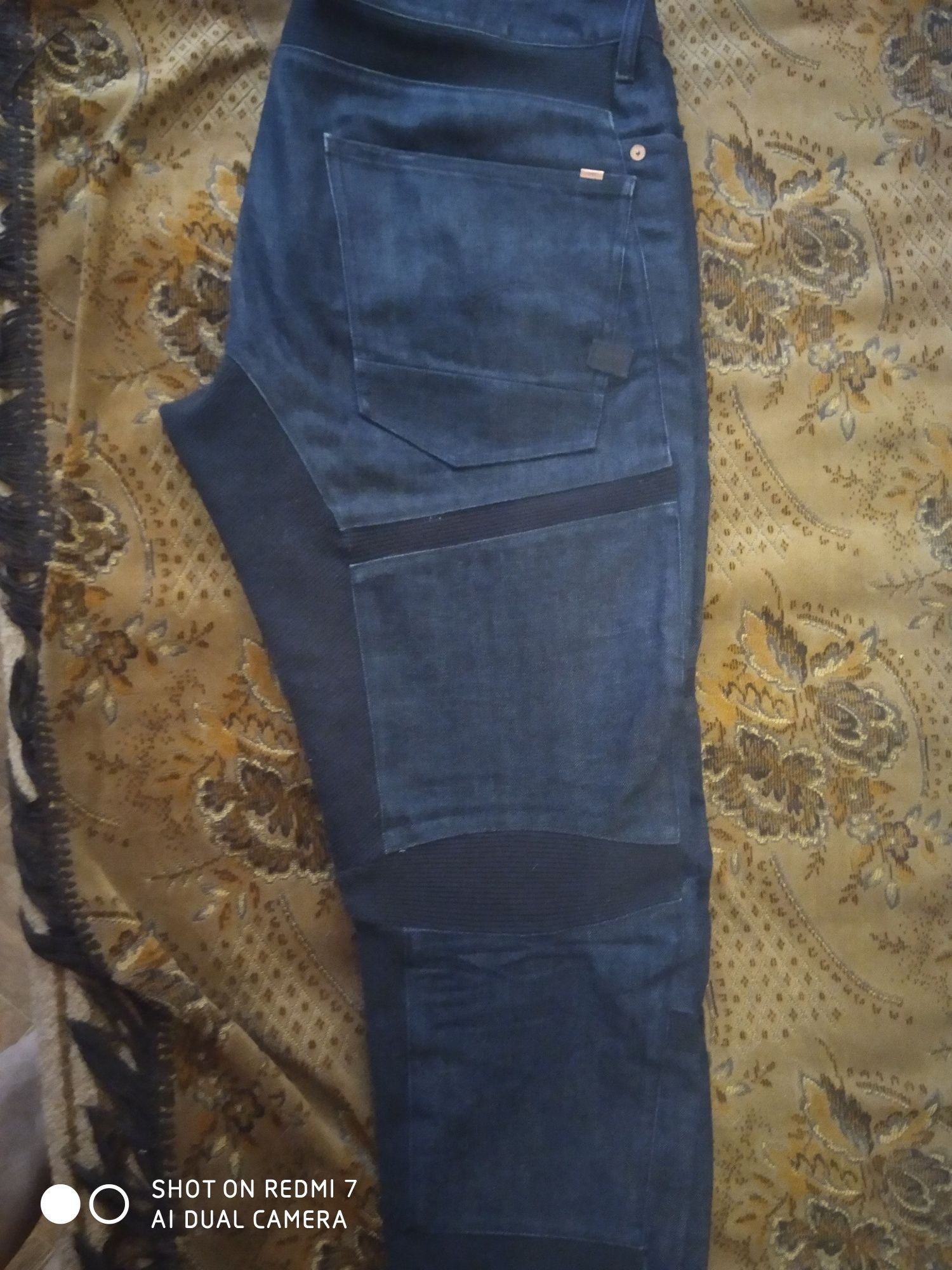 Мужские темно-синие джинсы Motac 3D Slim