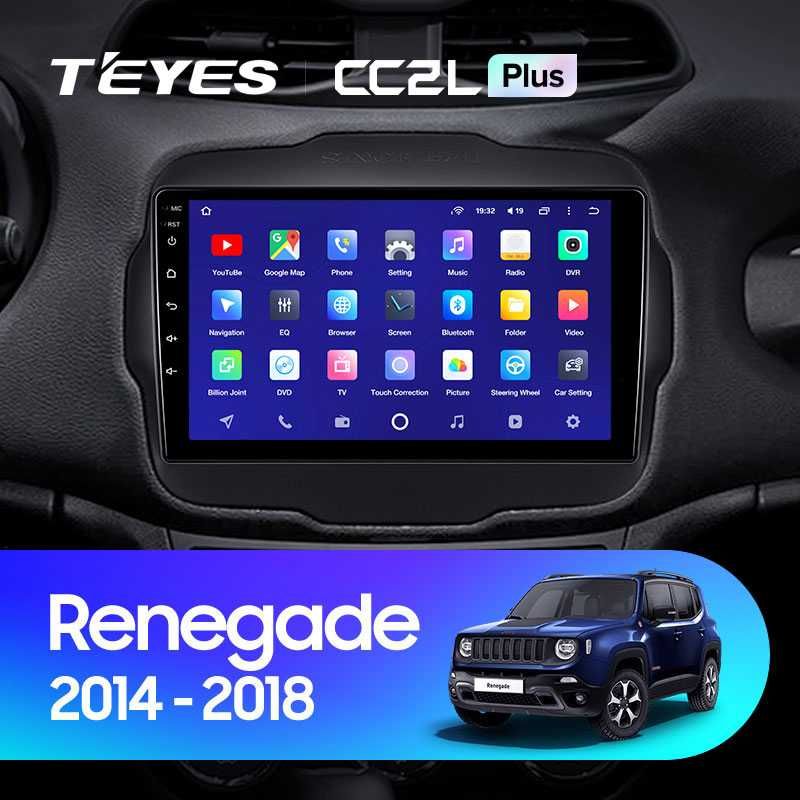 Штатная магнитола Teyes Spro CC2L+ Jeep Renegade 2014-2018 Android