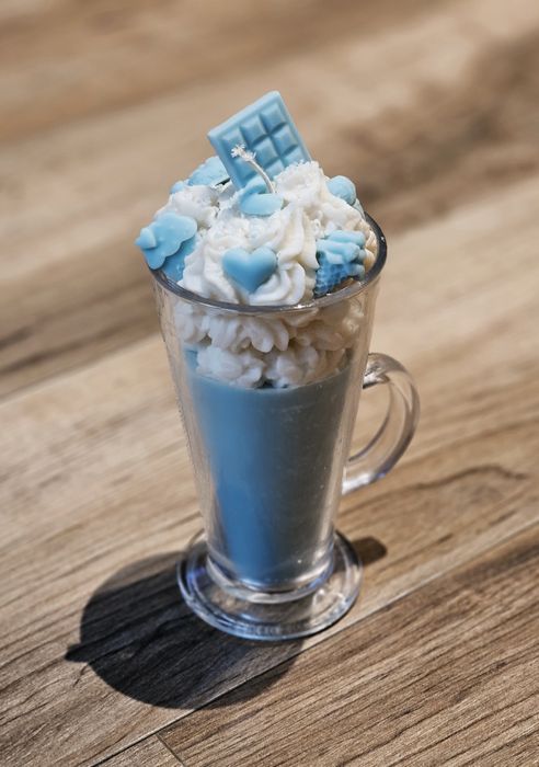 Świeca sojowa latte