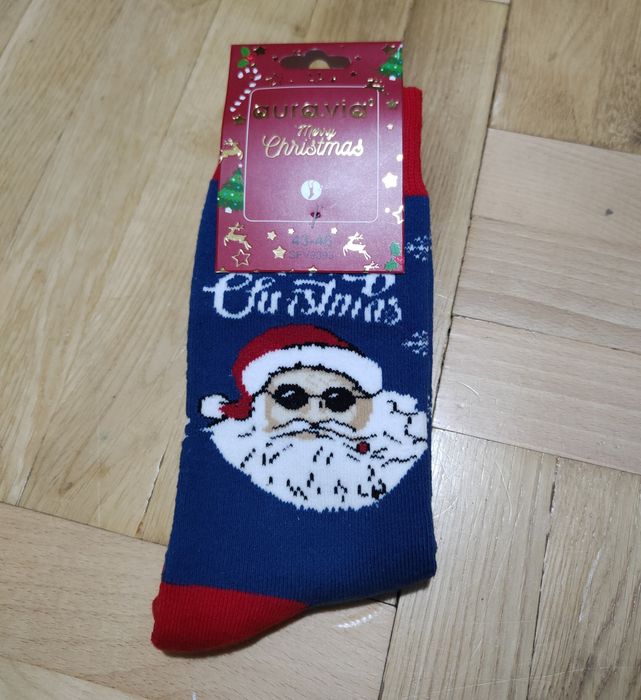Nowe skarpetki świąteczne 43-46