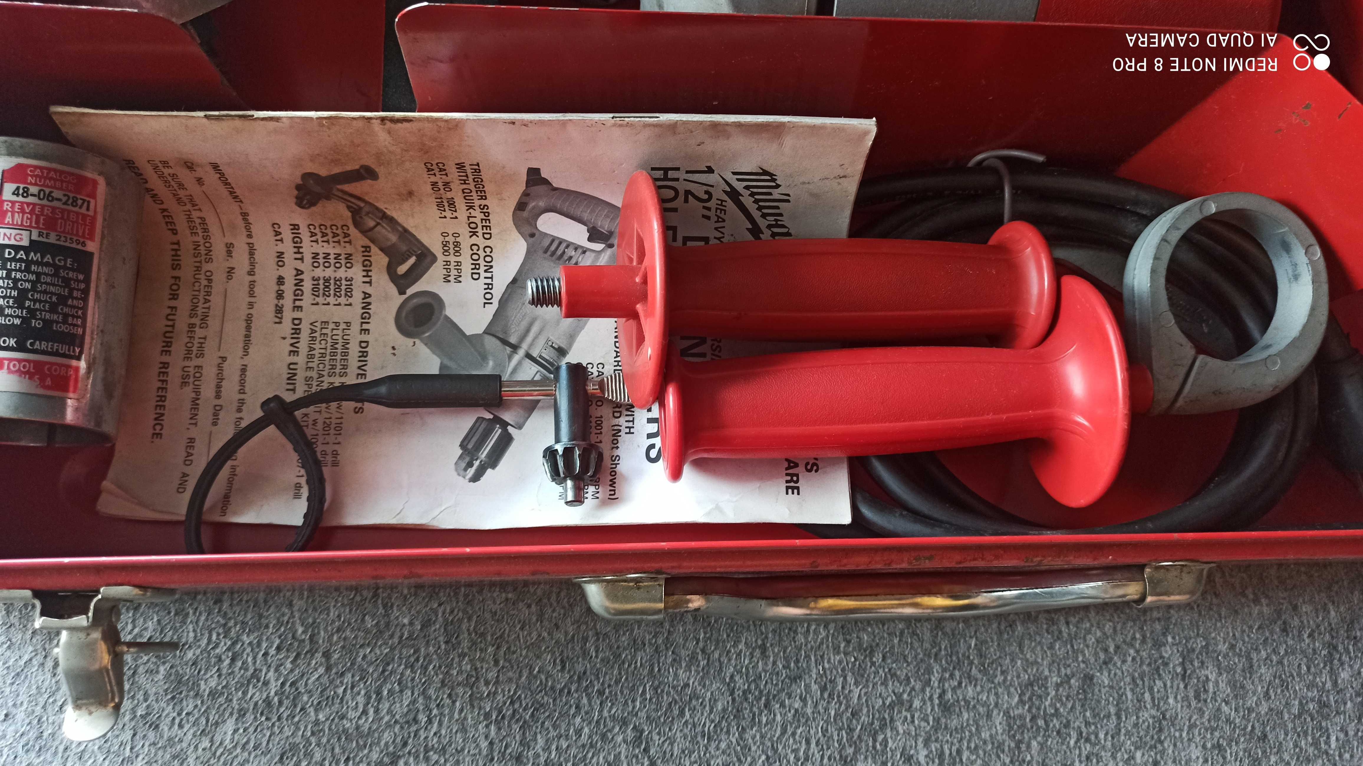 Milwaukee 1101-1 RIGHT Angle Drill Made in USA