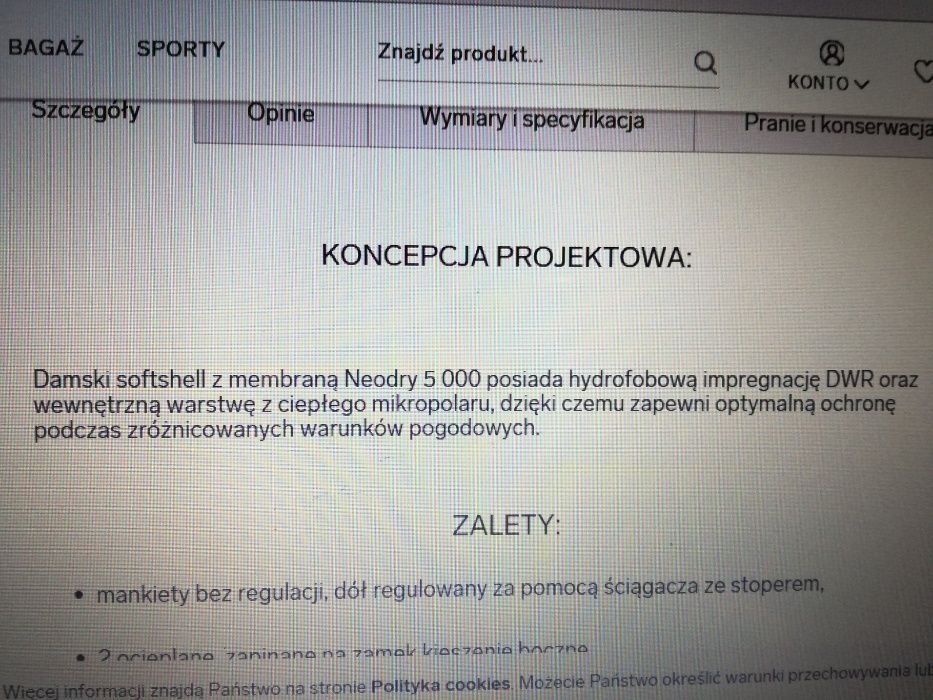 Kurtka damska 4 F szara