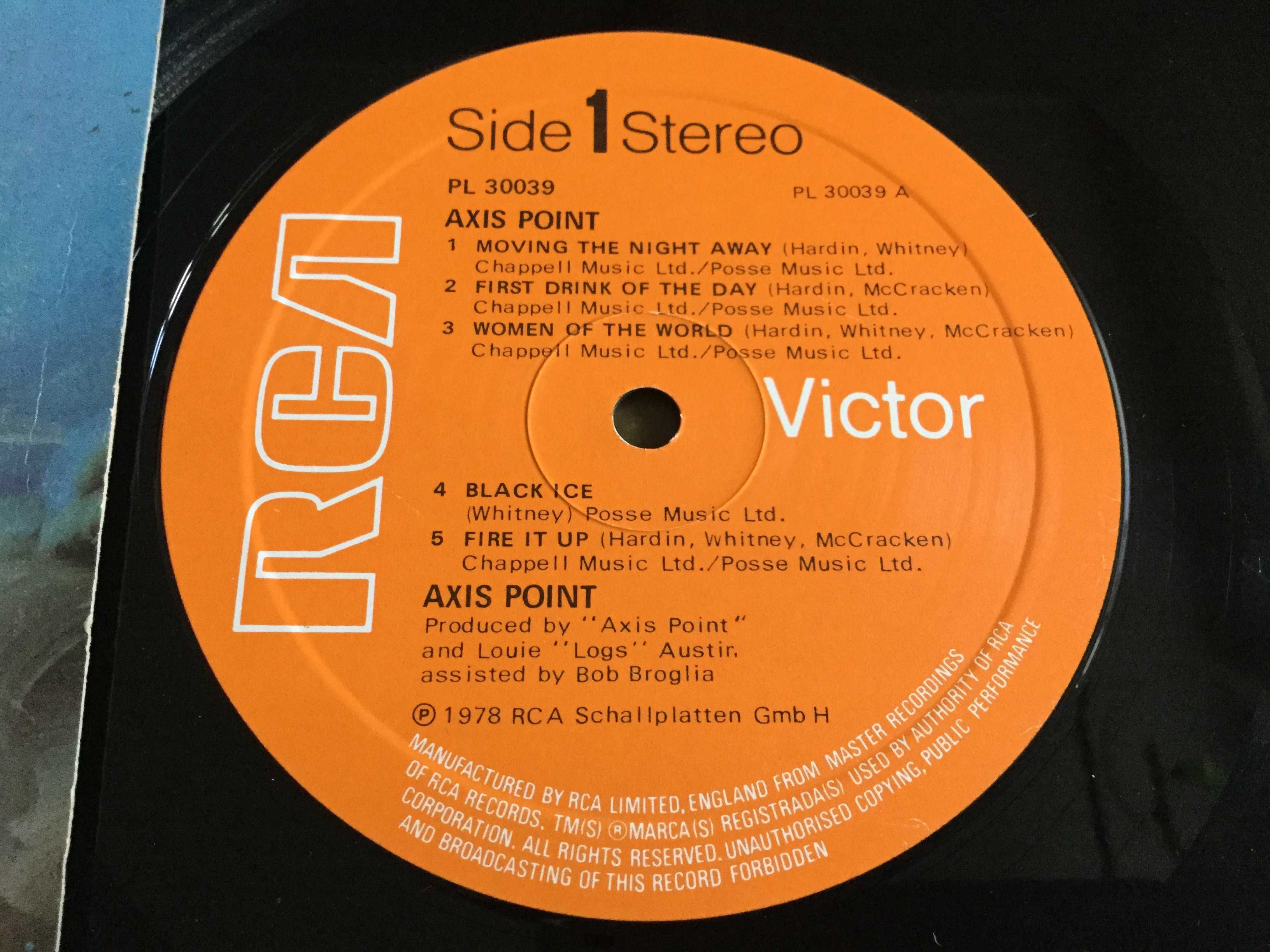 Axis Point – Axis Point LP 1978r. UK 70zł (Blues Rock)