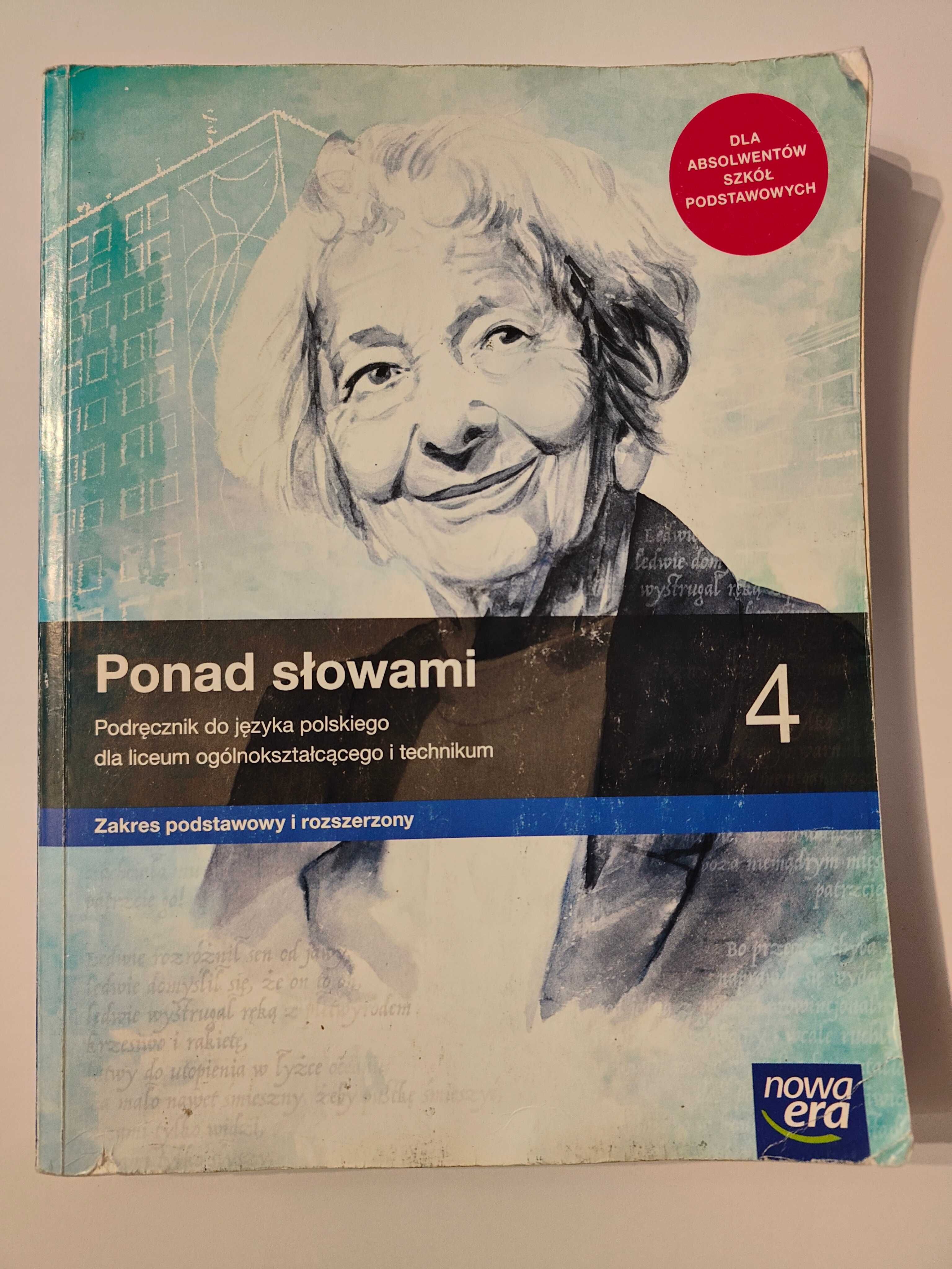 Podręcznik do polskiego Ponad słowami 4 zakres rozszerzony