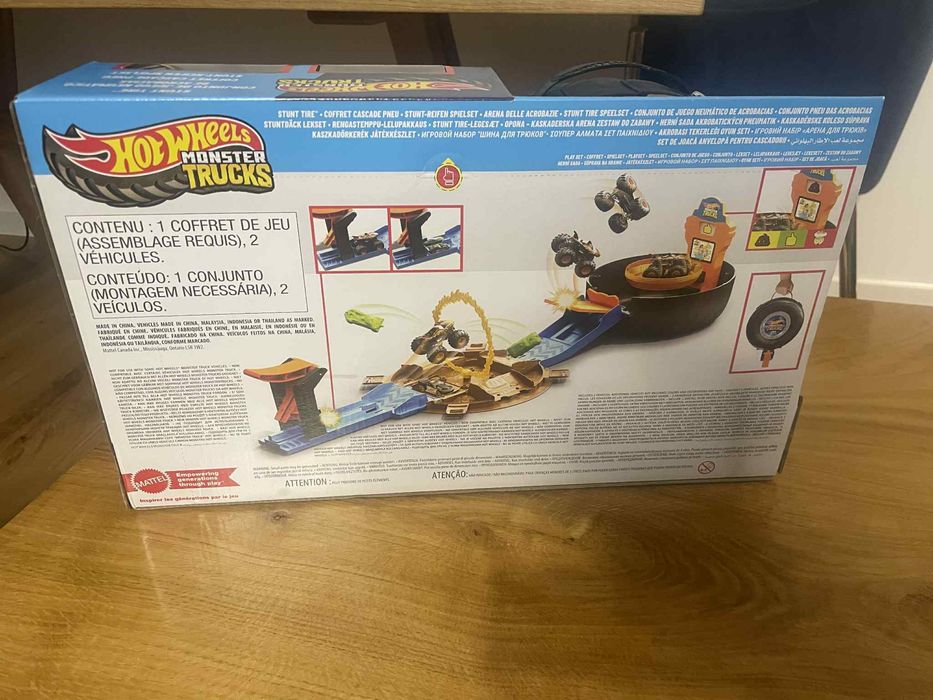 Hot Wheels Monster Truck Opona kaskaderska Tor