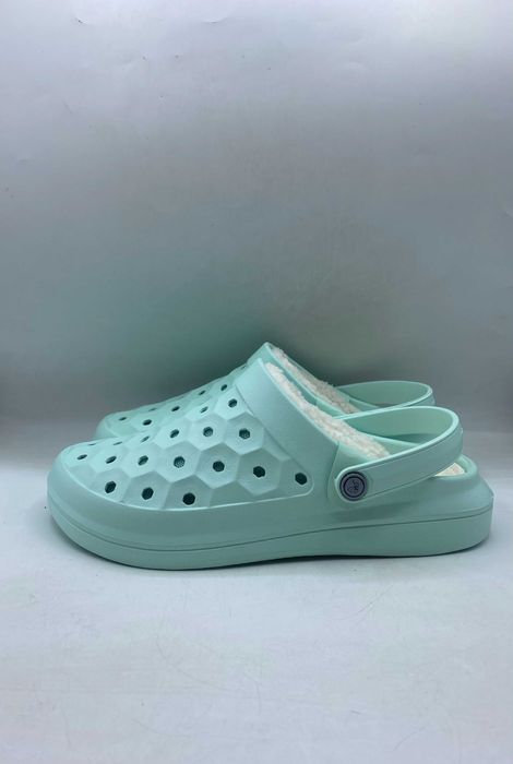 Утеплені крокси Joybees Varsity Lined Clog Mint Julep оригінал
