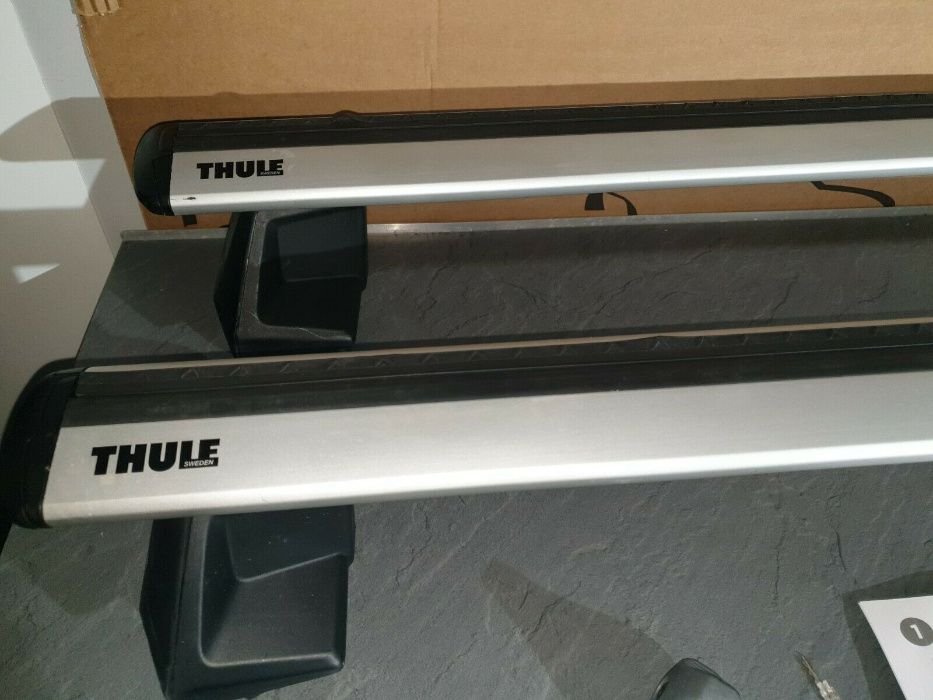КИТ + Thule 7105 + WingBar EVO на авто с гладкой крышей как 754