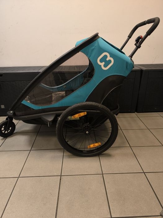 Przyczepka rowerowa HAMAX  OUTBACK TWIN dla 2 dzieci